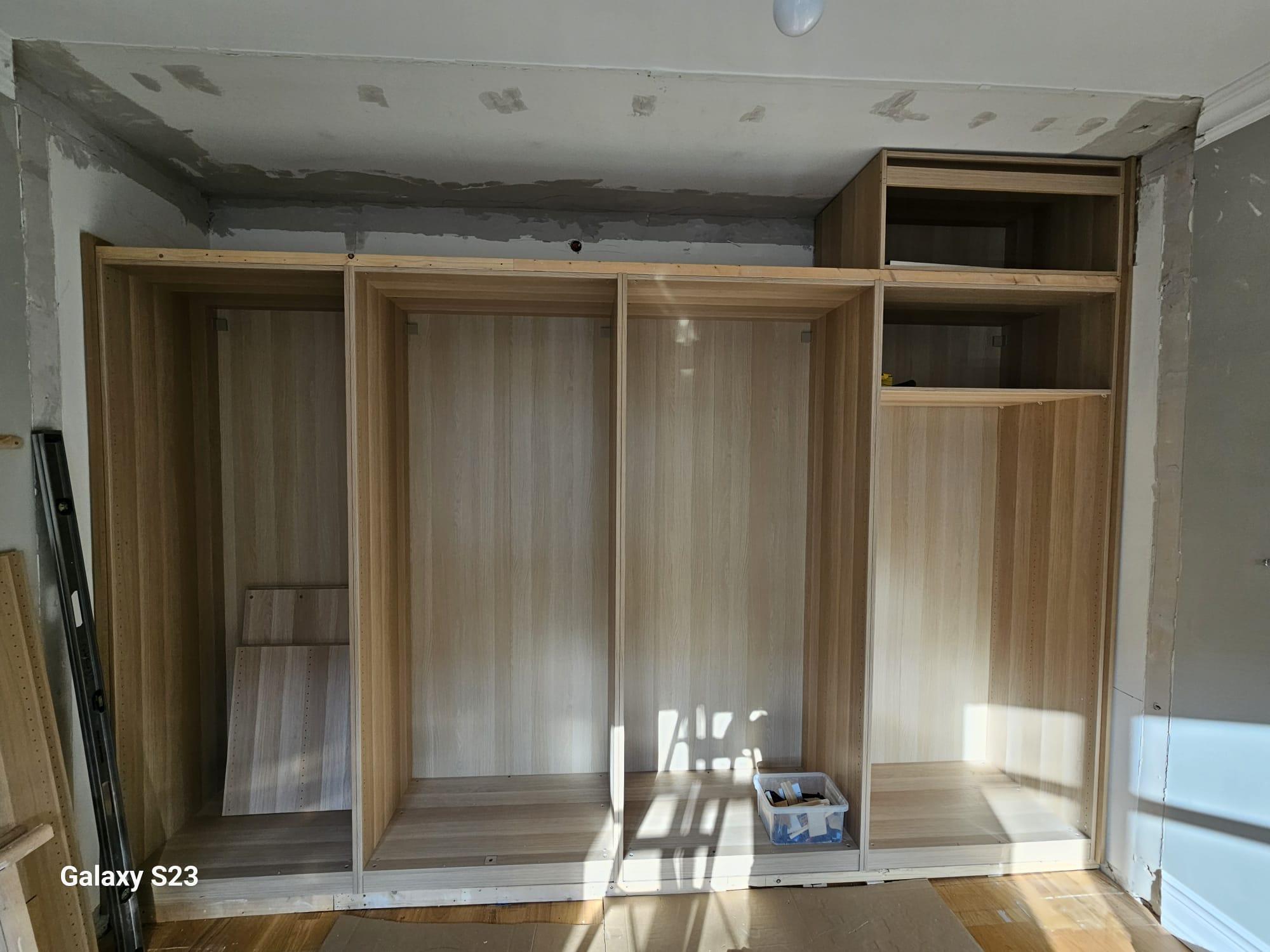 Skräddarsydda garderober